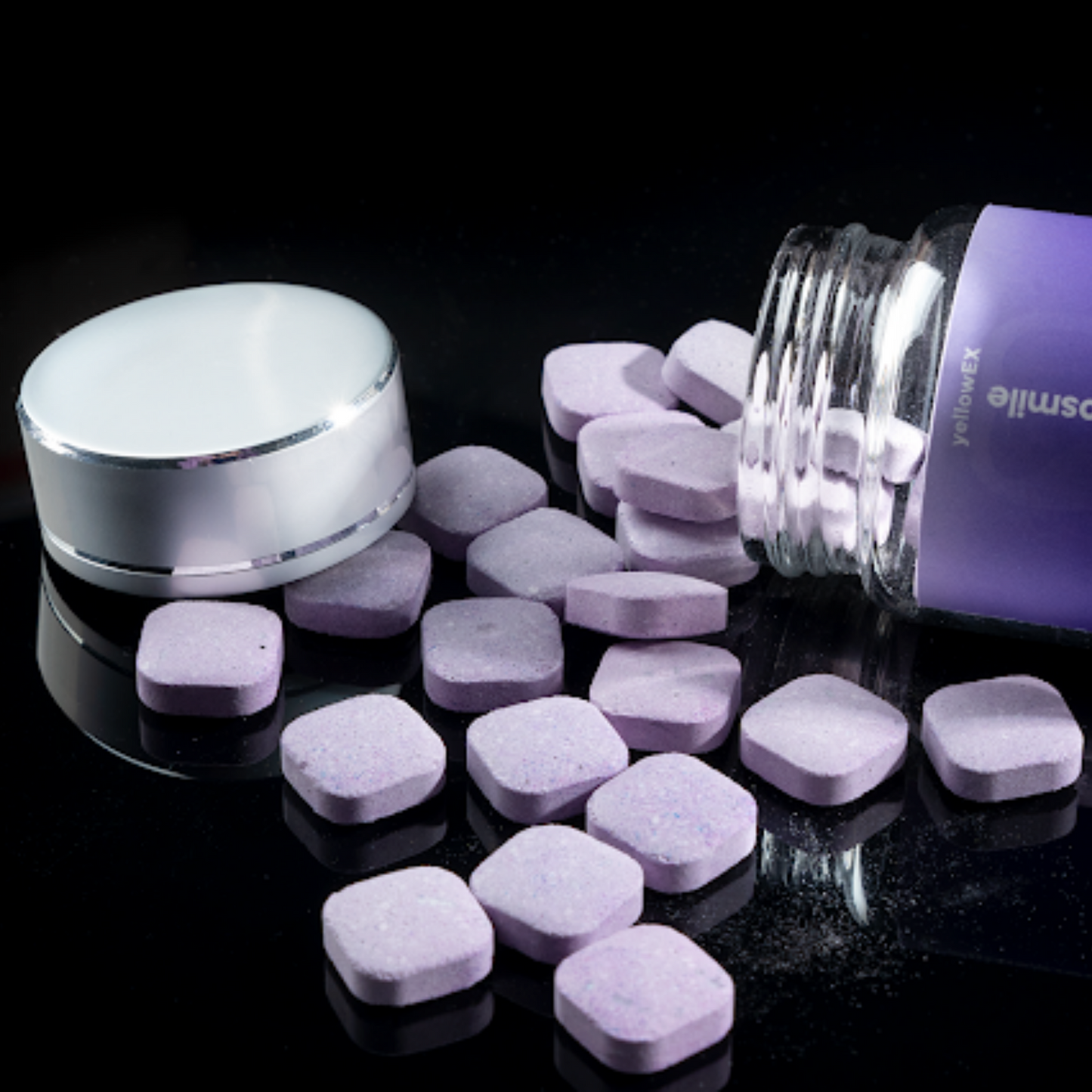 Correction des couleurs - Comprimés de dentifrice