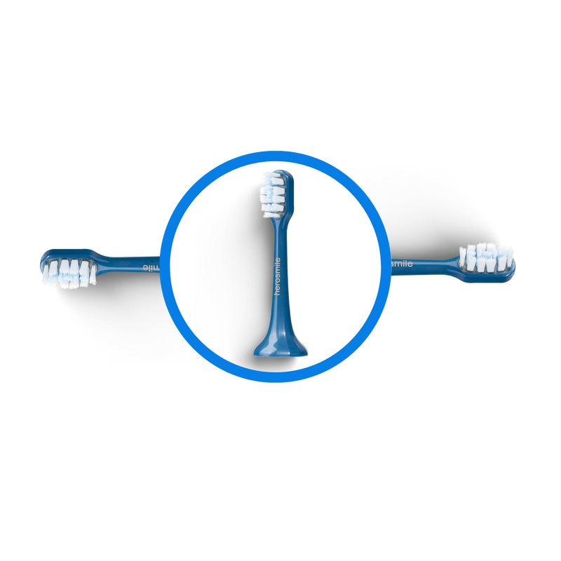 Tête de brosse BLEUE