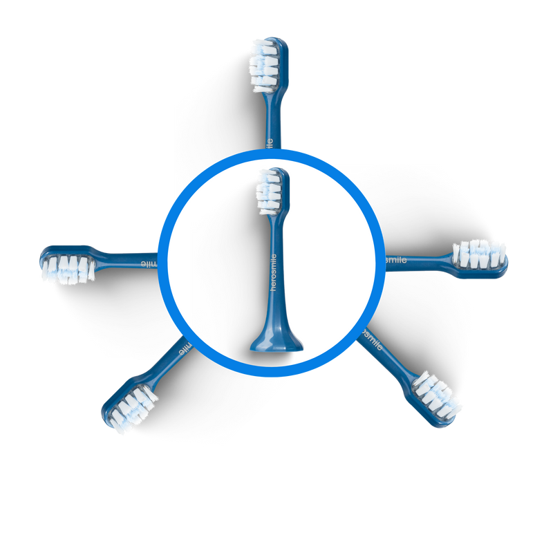 Tête de brosse BLEUE