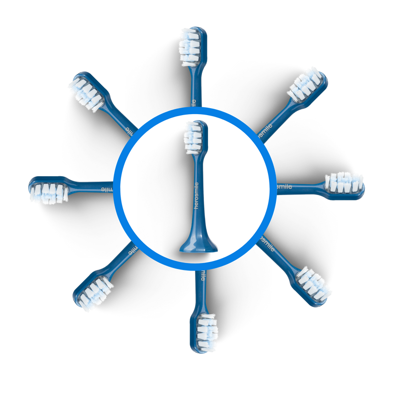 Tête de brosse BLEUE